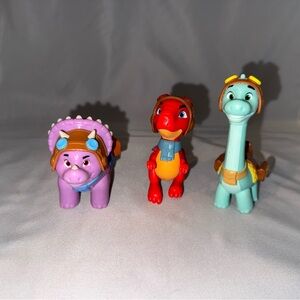 2021 Jazwares Dino Ranch Dinosaur Action Figures BLITZ Clover TANGO Lot of 3